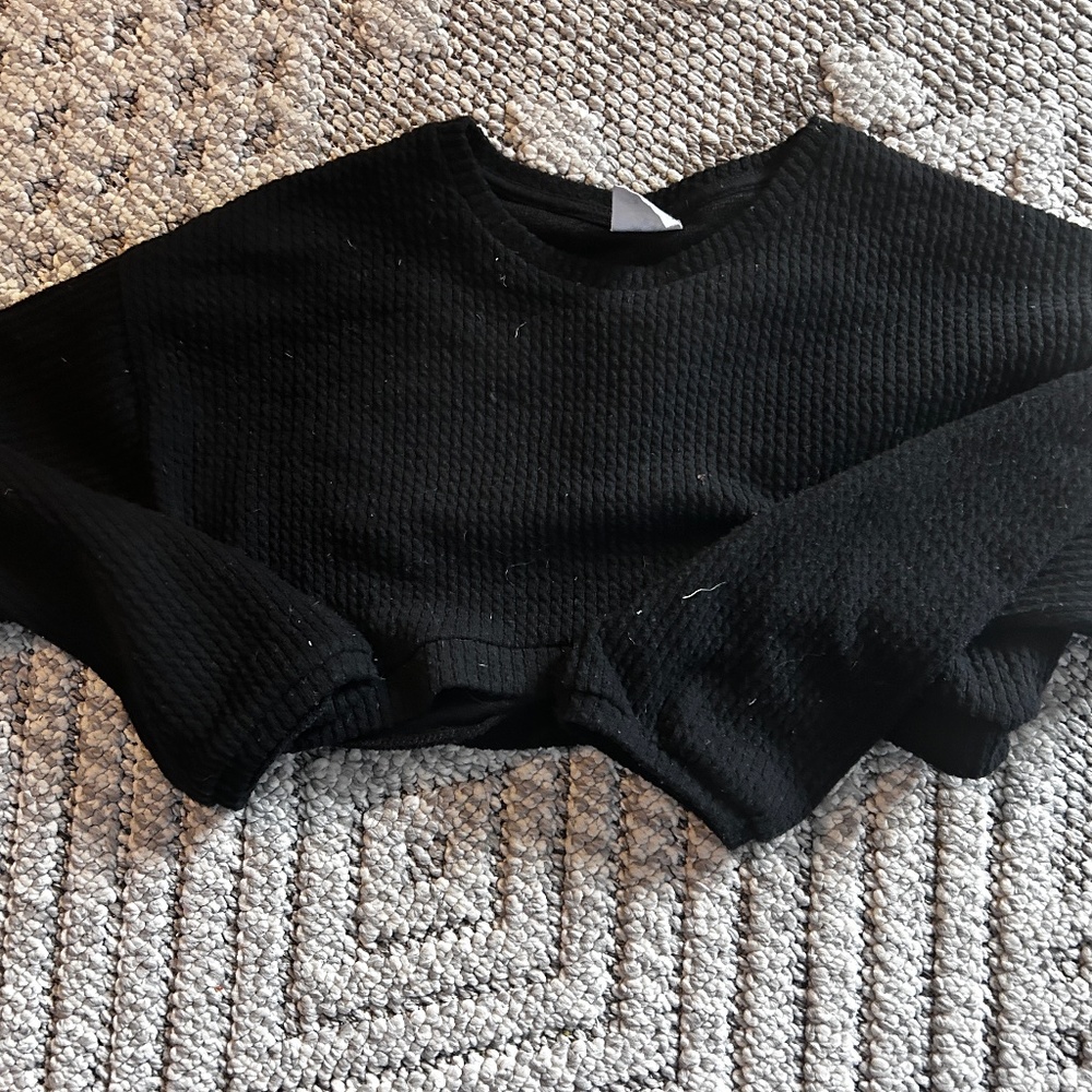 Cropped sweater